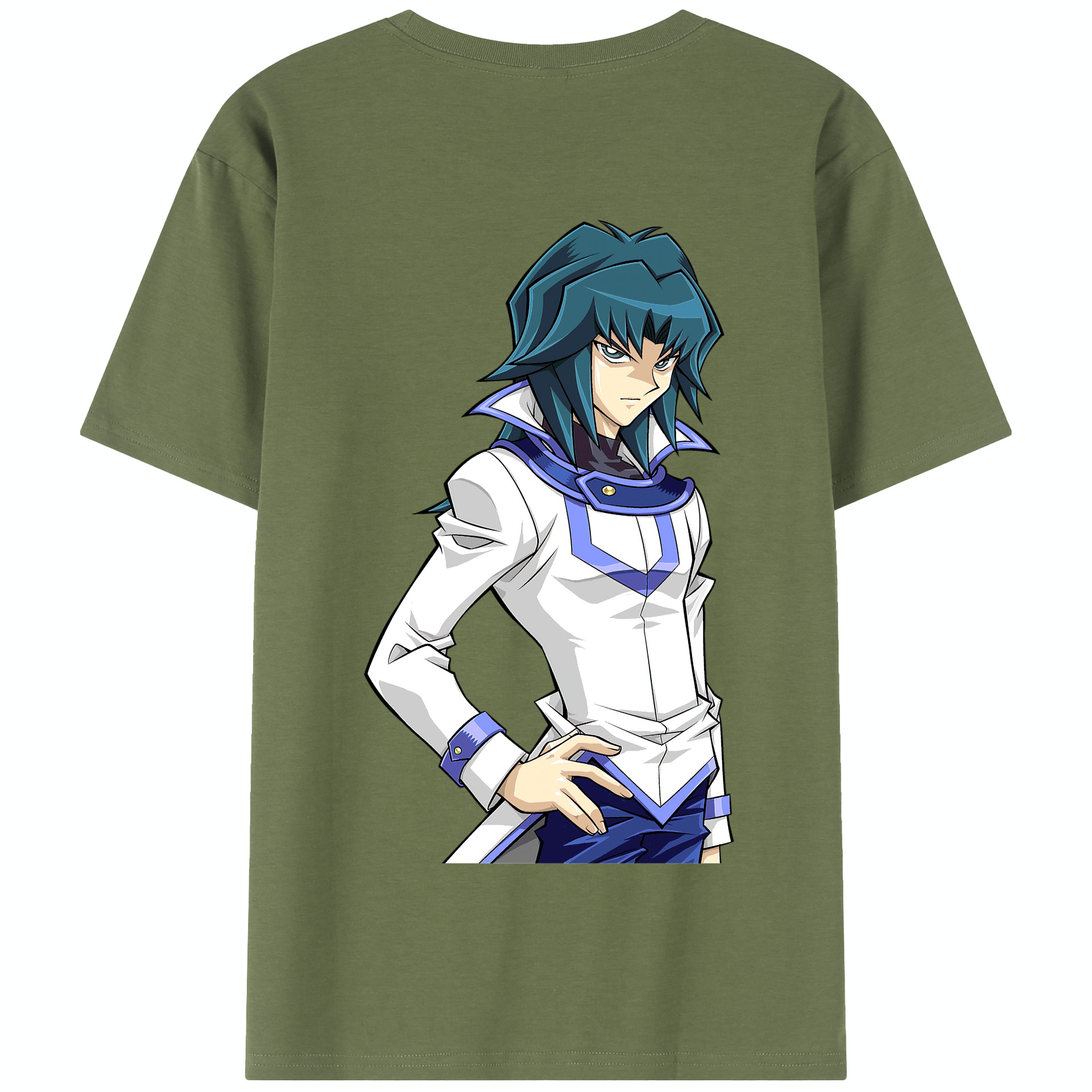 （画像用） 遊☆戯☆王 Yu-Gi-Oh! 綿100％半袖Tシャツ（背面プリント）